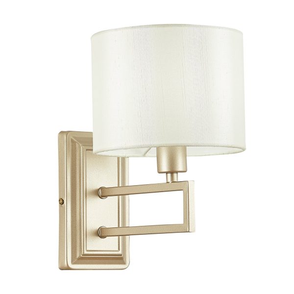 SLE105801-01 Светильник настенный Матовое золото/Белый E14 1*40W DANAE — изображение 3