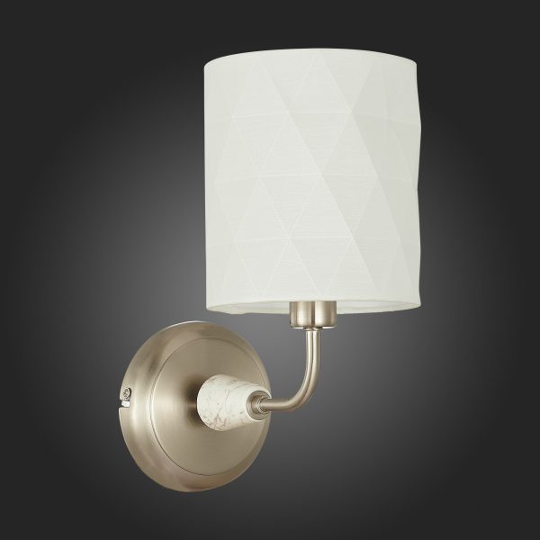 SLE107801-01 Светильник настенный Никель/Белый E14 1*40W MILI — изображение 5