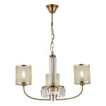 SLE1119-303-03 Светильник подвесной Латунь/Шампань E14 3*40W ELLISSE — изображение 3