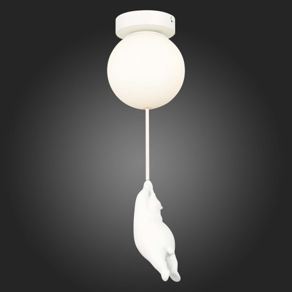 SLE115402-01 Светильник подвесной Белый/Белый G9 1*40W MODENA — изображение 2