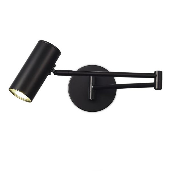 SLE201041-01 Светильник настенный Черный/Черный GU10 LED 1*5W 4000K ZOOM — изображение 2