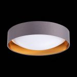 SLE201112-01 Светильник потолочный Серый, Золотистый/Белый LED 1*24W 4000K ORBIO — изображение 4