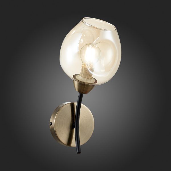 Черный/Янтарный E14 1*40W BESANO