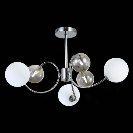 SLE220912-06 Светильник потолочный Хром/Белый