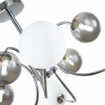 SLE220912-08 Светильник потолочный Хром/Белый, Дымчатый G9 LED 8*5W FORMAE — изображение 5