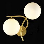 SLE2210-201-02 Светильник настенный Золотистый/Белый G9 LED 2*5W ARTU