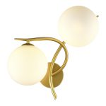 SLE2210-201-02 Светильник настенный Золотистый/Белый G9 LED 2*5W ARTU — изображение 3