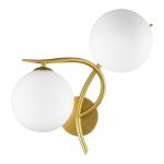 SLE2210-201-02 Светильник настенный Золотистый/Белый G9 LED 2*5W ARTU — изображение 4