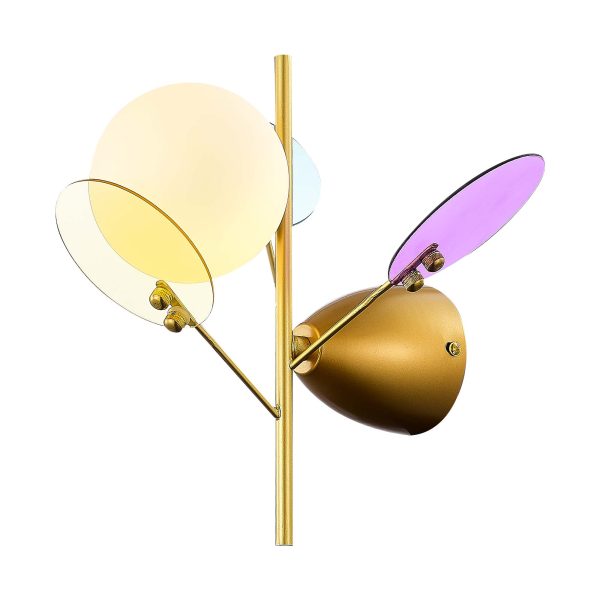 SLE2502-201-01 Светильник настенный Золотистый/Разноцветный G9 LED 1*5W VOLA — изображение 5