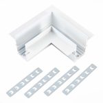 ST007.529.12 Угол-соединитель для встраиваемого магнитного шинопровода под ГКЛ 12мм ST-Luce Белый SKYLINE 48 — изображение 3