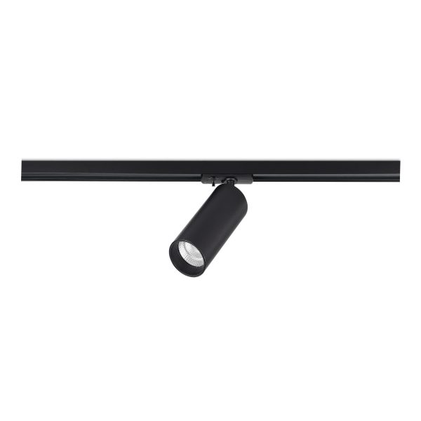 ST382.436.20.TRIAC Св-к трек. Черный LED 1*20W 3000K 1 800Lm Ra>90 24 IP20 DxH- 220V Однофазная трековая система — изображение 2