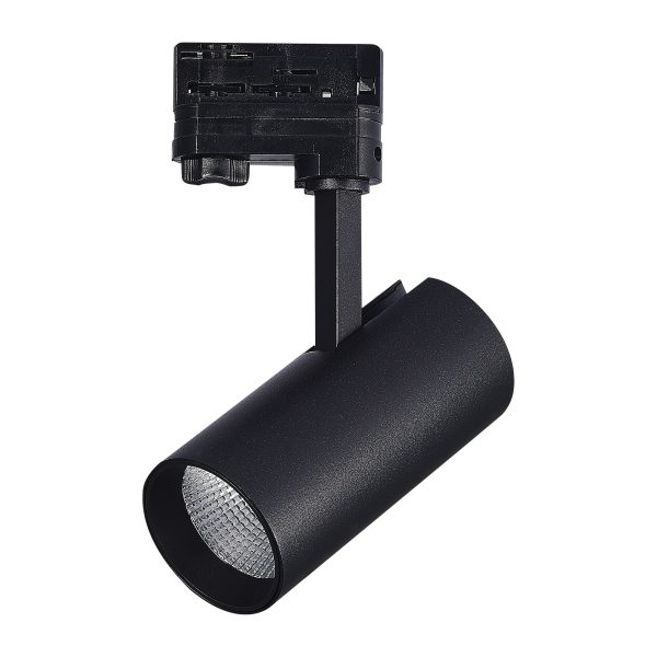 ST661.446.20 Св-к трек. Черный LED 1*20W 4000K 1 600Lm Ra>90 38° IP20 L150xW70xH202 165-265V Трехфазная трековая система — изображение 4