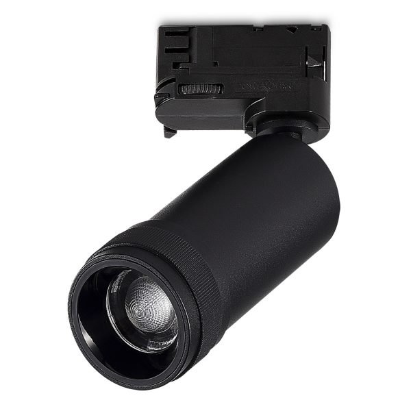 ST691.436.10-Св-к-трек.-Zoom-Черный-LED-110W-3000K-900Lm-Ra-10-55°-IP20-D55xH125-220V-Трехфазная-трековая-система-1 ST691.436.10 Св-к трек. Zoom Черный LED 1*10W 3000K 900Lm Ra 10-55° IP20 D55xH125 220V Трехфазная трековая система — изображение 2