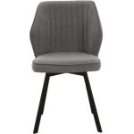 Стул «Вермут», велюр Бренди мансун, каркас вращения черный — изображение 4