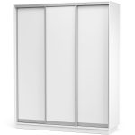 Шкаф-купе «Тетрис» 180/220 ДДД, Белый жемчуг — изображение 2