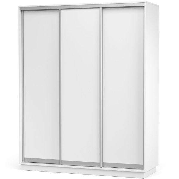 Шкаф-купе «Тетрис» 180/220 ДДД, Белый жемчуг — изображение 2