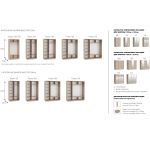 Шкаф-купе «Тетрис» 120/240 ДД, Дуб сонома — изображение 5