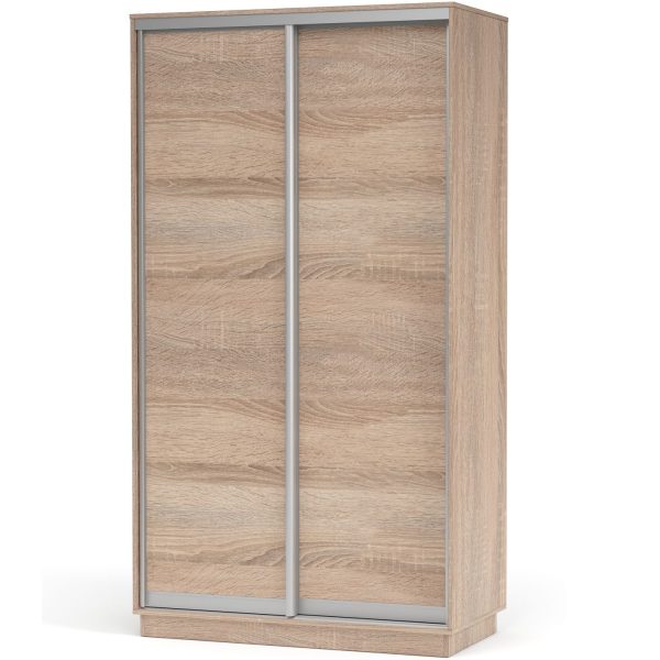 Шкаф-купе «Тетрис» 120/240 ДД, Дуб сонома — изображение 2