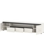 Тумба «Гретта» 2С3Я, Крафт белый/Антрацит — изображение 3