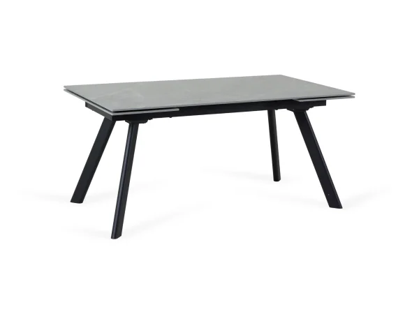 Раскладной обеденный стол Bronte черный, серый — изображение 3