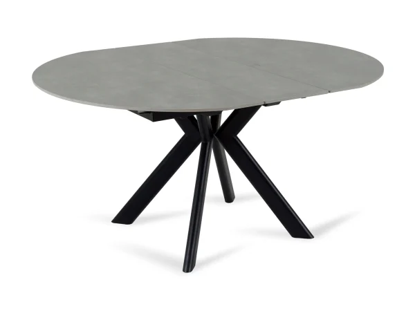 Раздвижной обеденный стол Boddy темно-серый, черный — изображение 4