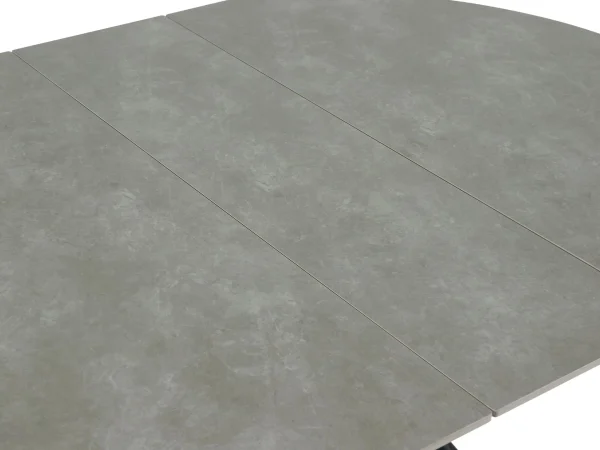 Раздвижной обеденный стол Boddy темно-серый, черный — изображение 5