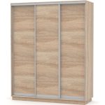 Шкаф-купе «Тетрис» 180/220 ДДД, Дуб сонома