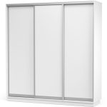 Шкаф-купе «Тетрис» 210/220 ДДД, Белый жемчуг