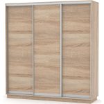 Шкаф-купе «Тетрис» 210/220 ДДД, Дуб сонома