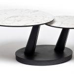 "Афон" стол журнальный раздвижной из HPL 80-126