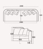 Диван 3-х местный Дилижан — изображение 3