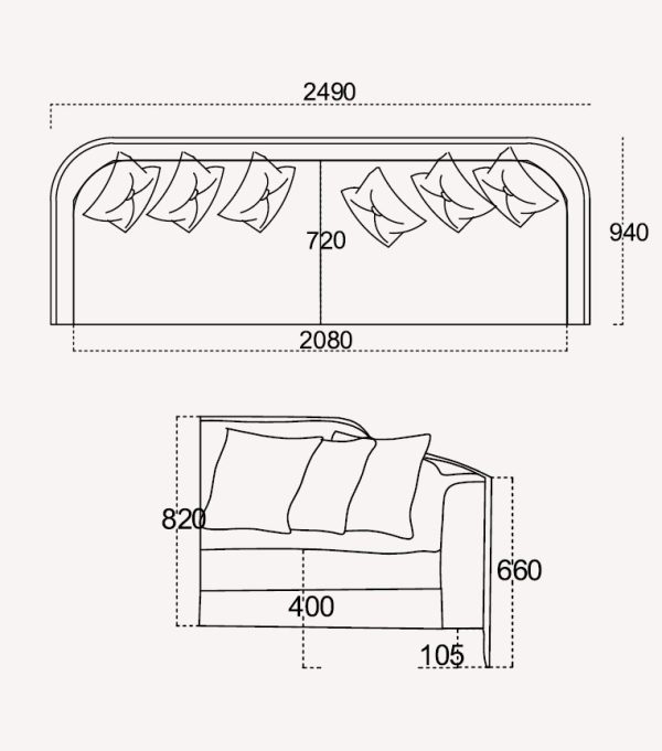 Диван 3-х местный Дилижан — изображение 3