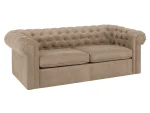 Диван Chesterfield без механизма коричневый — изображение 2