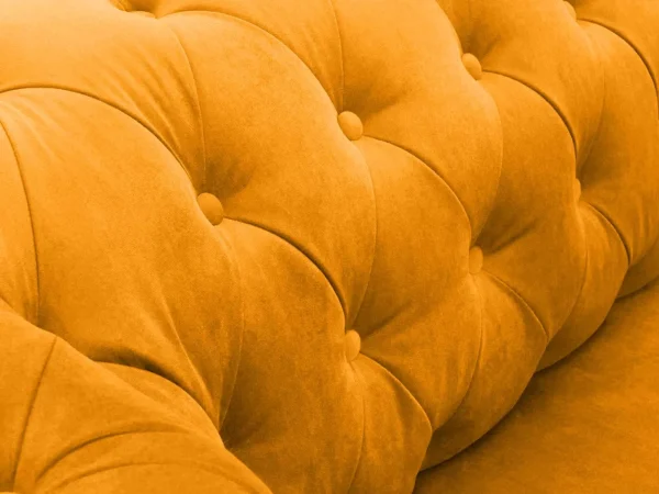 Диван Chesterfield без механизма желтый — изображение 3