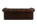 Диван Chesterfield без механизма коричневый — изображение 3