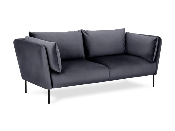 Диван Copenhagen 2-местный темно-серый — изображение 2