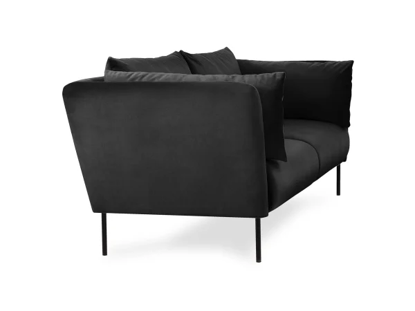 Диван Copenhagen 2-местный черный — изображение 3