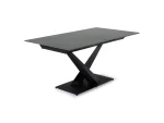 Раздвижной обеденный стол Montel черный — изображение 3