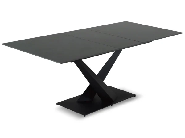Раздвижной обеденный стол Montel черный — изображение 4