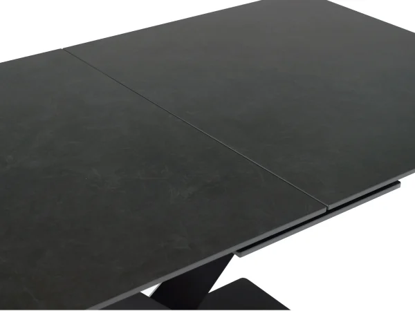 Раздвижной обеденный стол Montel черный — изображение 5