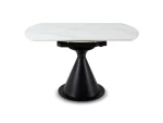 Раскладной обеденный стол Pion белый, черный — изображение 2