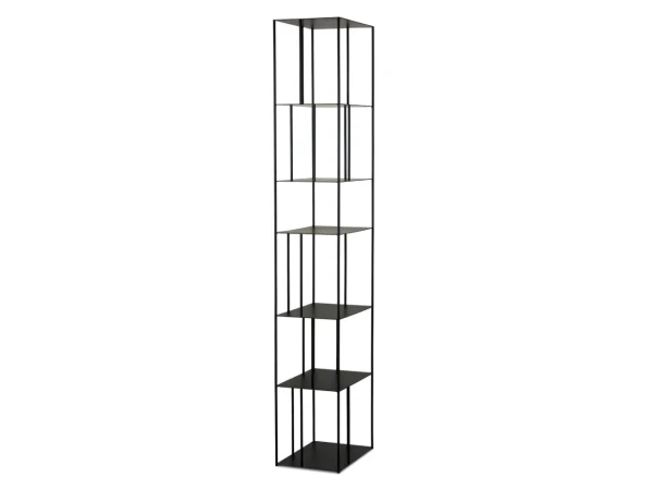 Стеллаж Shelf узкий высокий черный — изображение 3