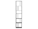 Стеллаж Shelf узкий высокий черный