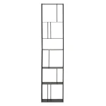 Стеллаж Shelf узкий высокий черный