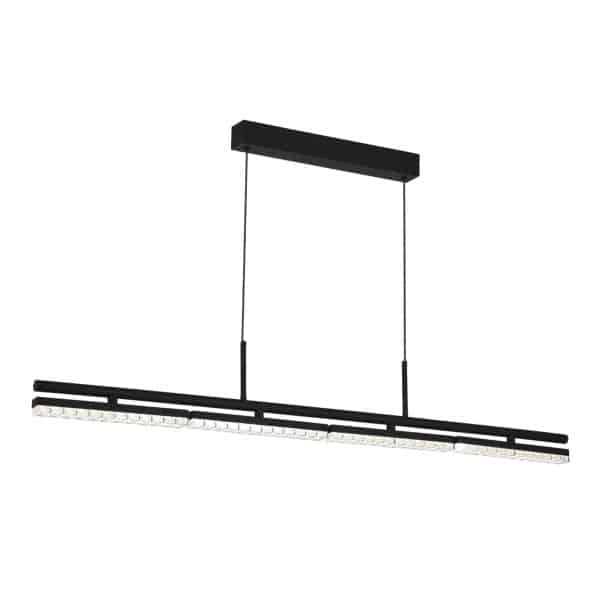 SL1018.403.04 Светильник подвесной ST-Luce черный/прозрачный LED 4*32W 4000K EUCLIDICS — изображение 5