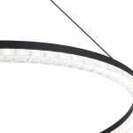 SL1018.413.01 Светильник подвесной ST-Luce черный/прозрачный LED 1*54W 4000K EUCLIDICS — изображение 4