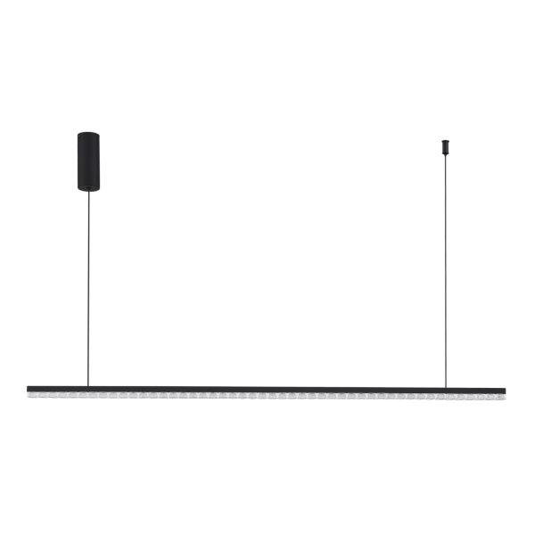 SL1018.423.01 Светильник подвесной ST-Luce черный/прозрачный LED 1*32W 4000K EUCLIDICS — изображение 2