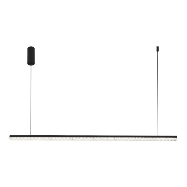 SL1018.423.01 Светильник подвесной ST-Luce черный/прозрачный LED 1*32W 4000K EUCLIDICS — изображение 3