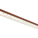 SL1018.613.01 Светильник подвесной ST-Luce терракотовый/прозрачный LED 1*32W 4000K EUCLIDICS — изображение 5