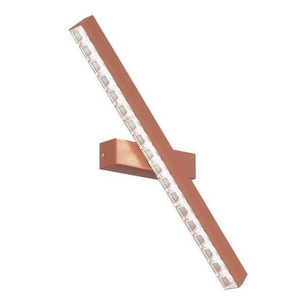 SL1018.623.01 Светильник подвесной ST-Luce терракотовый/прозрачный LED 1*11W 4000K EUCLIDICS — изображение 4